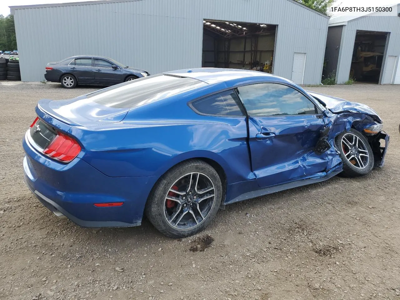 2018 Ford Mustang VIN: 1FA6P8TH3J5150300 Lot: 62628174