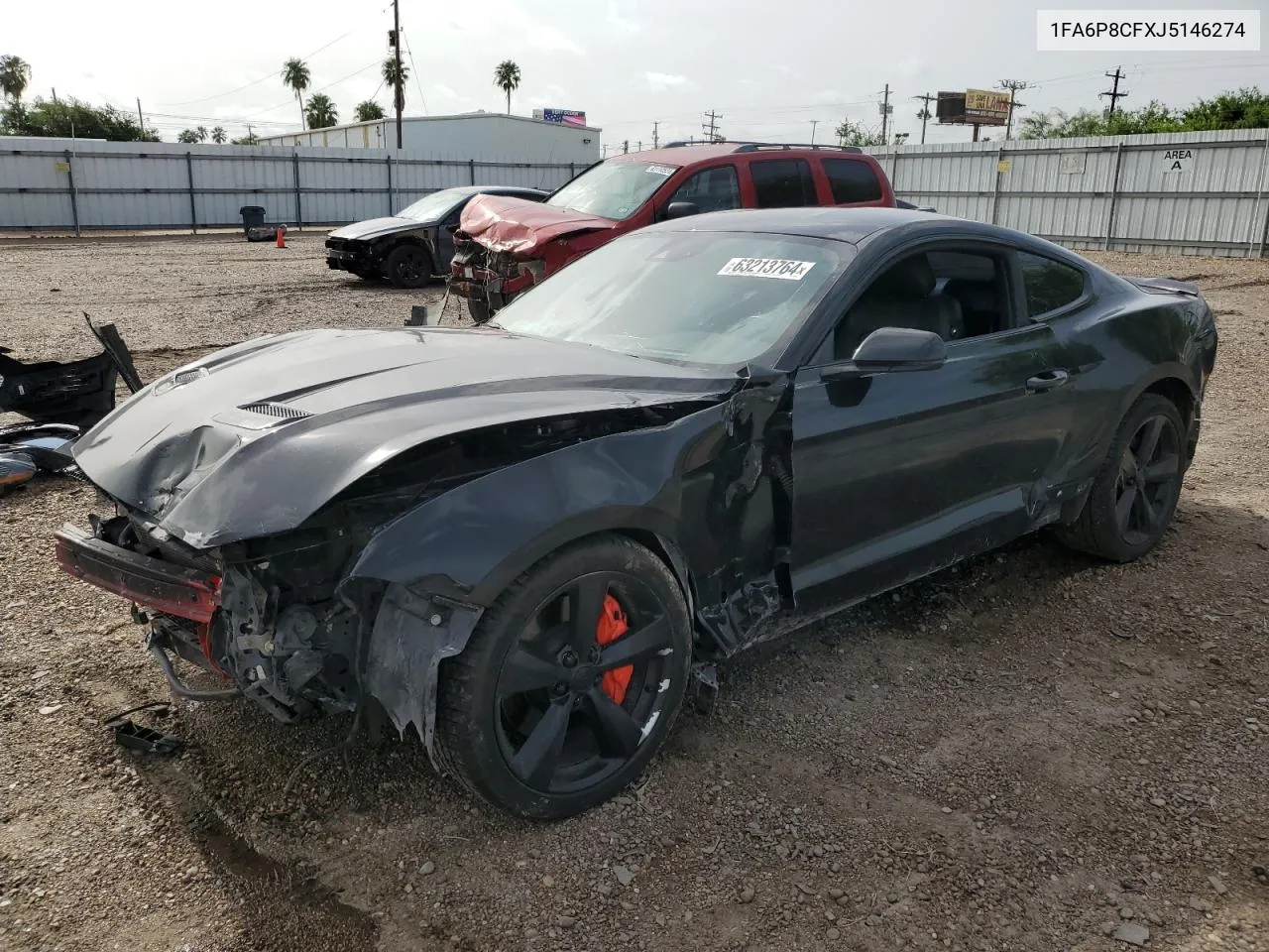 1FA6P8CFXJ5146274 2018 Ford Mustang Gt