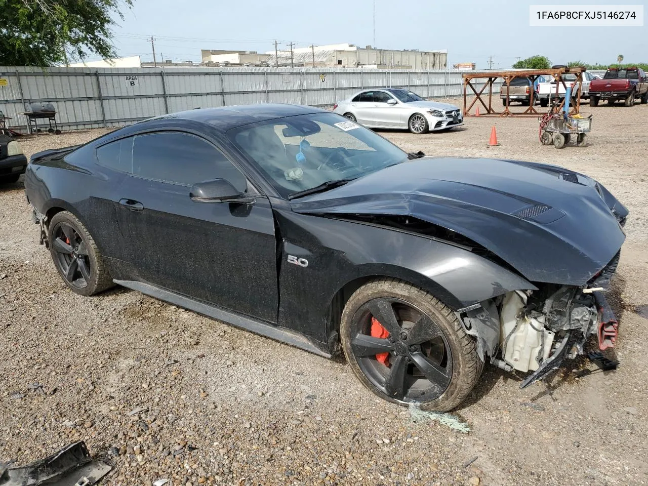 1FA6P8CFXJ5146274 2018 Ford Mustang Gt