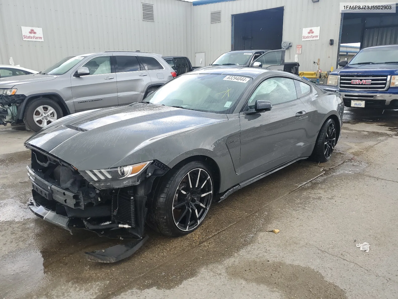 2018 Ford Mustang Shelby Gt350 VIN: 1FA6P8JZ3J5502903 Lot: 63294044