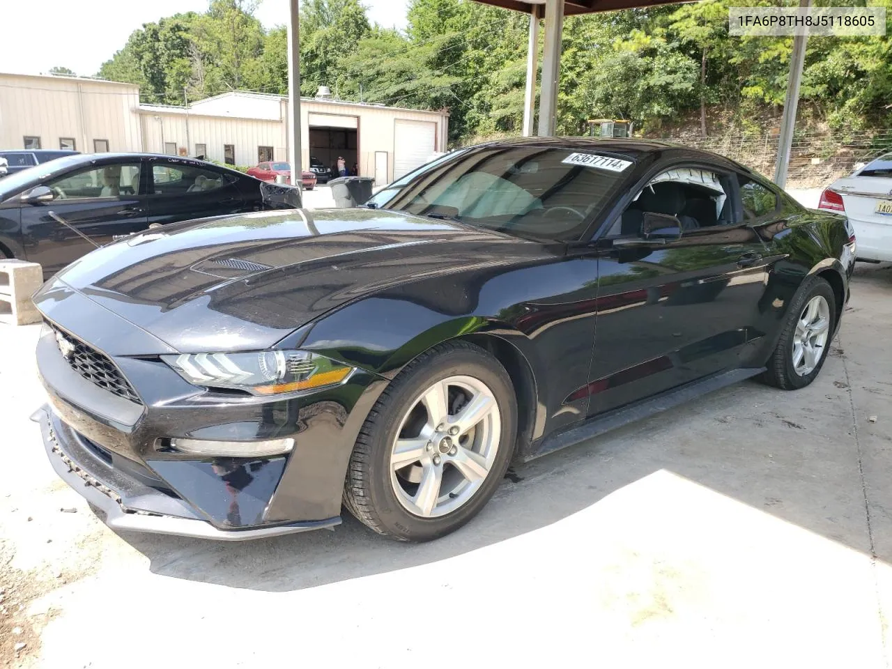 2018 Ford Mustang VIN: 1FA6P8TH8J5118605 Lot: 63617114