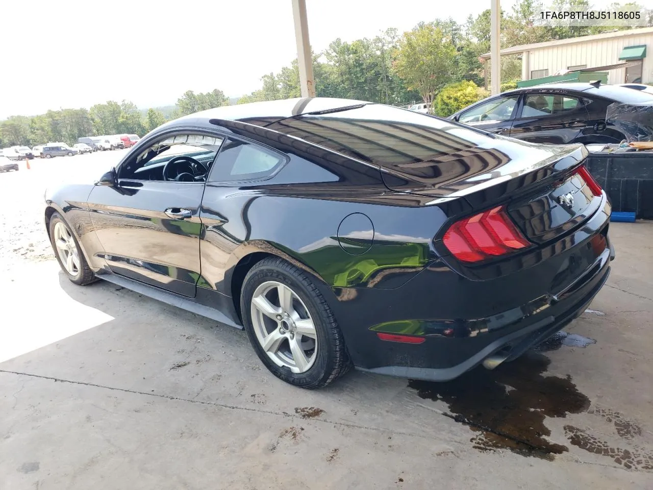 2018 Ford Mustang VIN: 1FA6P8TH8J5118605 Lot: 63617114