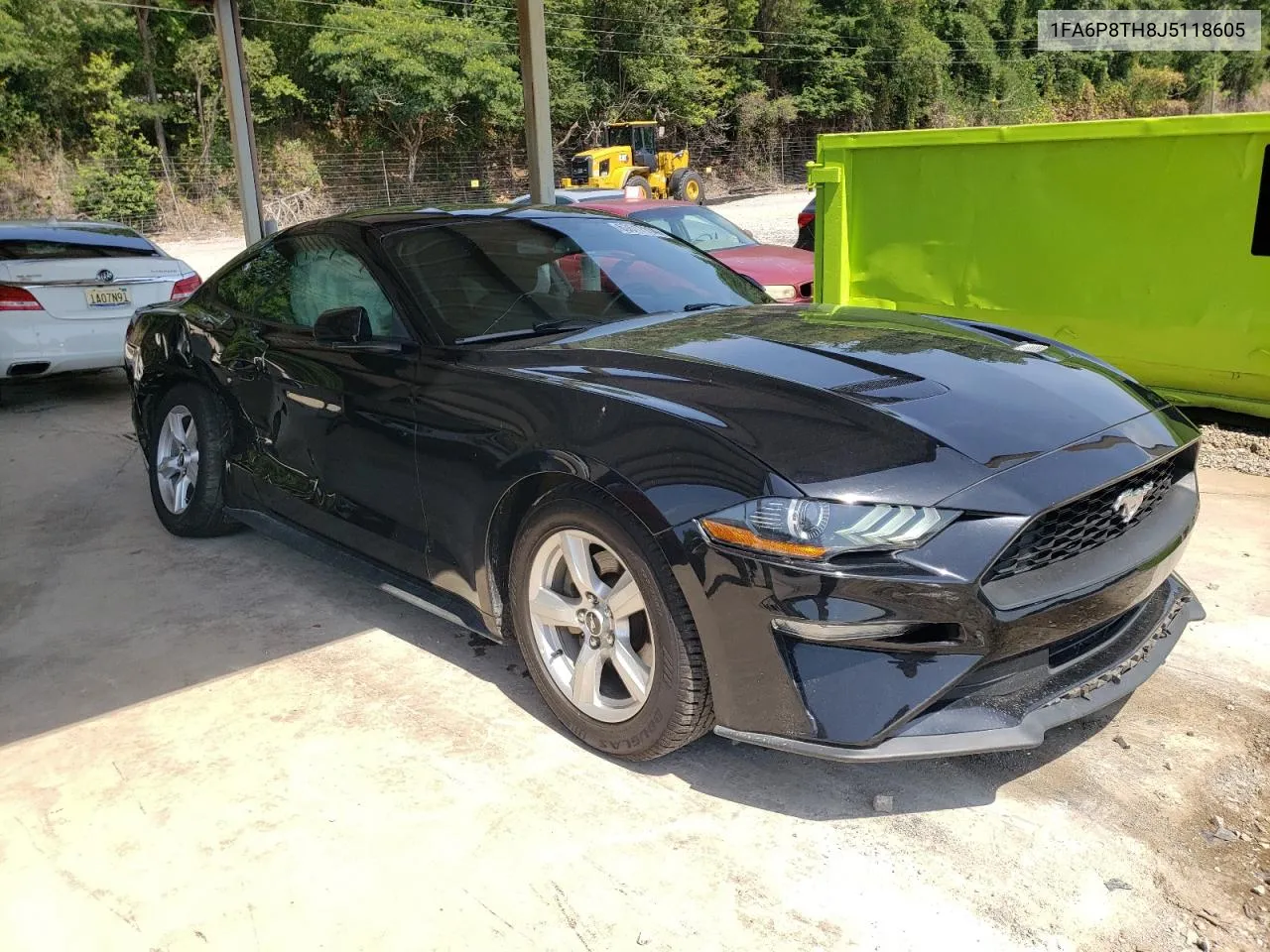 2018 Ford Mustang VIN: 1FA6P8TH8J5118605 Lot: 63617114