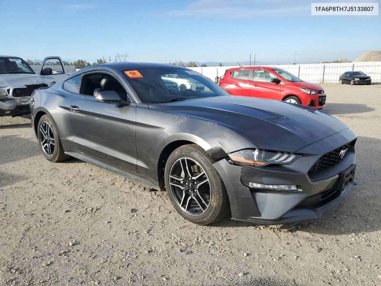 2018 Ford Mustang VIN: 1FA6P8TH7J5133807 Lot: 64623404