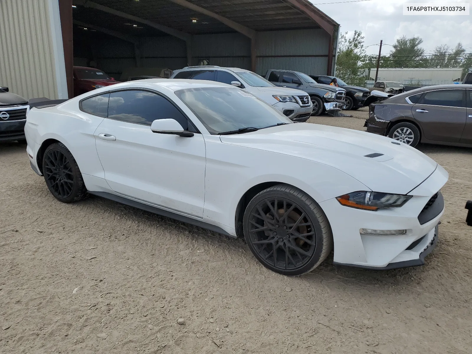 2018 Ford Mustang VIN: 1FA6P8THXJ5103734 Lot: 65850594