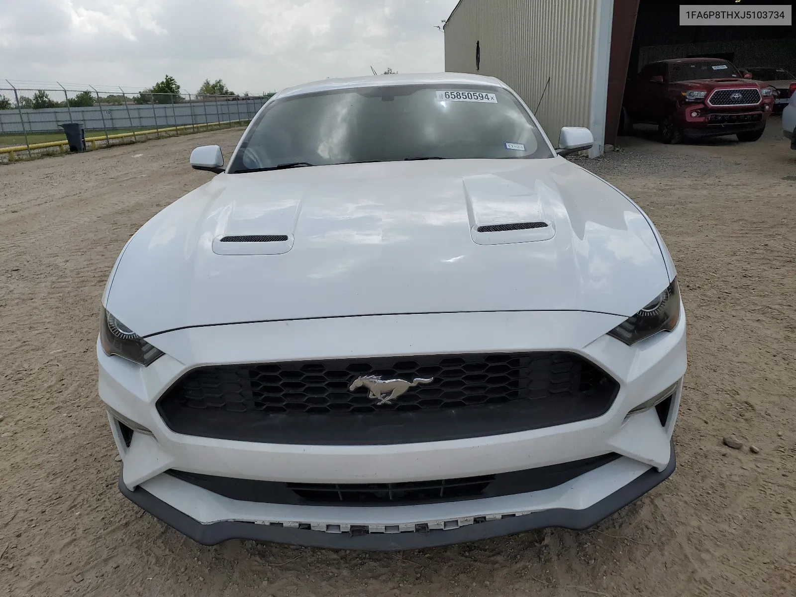 2018 Ford Mustang VIN: 1FA6P8THXJ5103734 Lot: 65850594