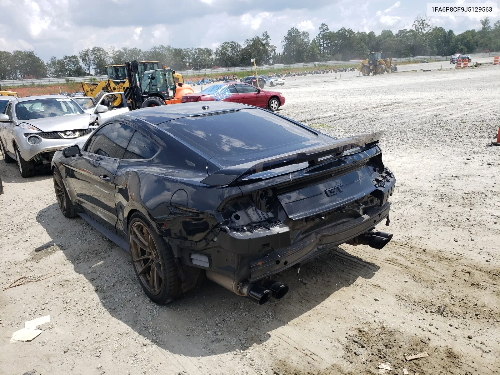 2018 Ford Mustang Gt VIN: 1FA6P8CF9J5129563 Lot: 66066694