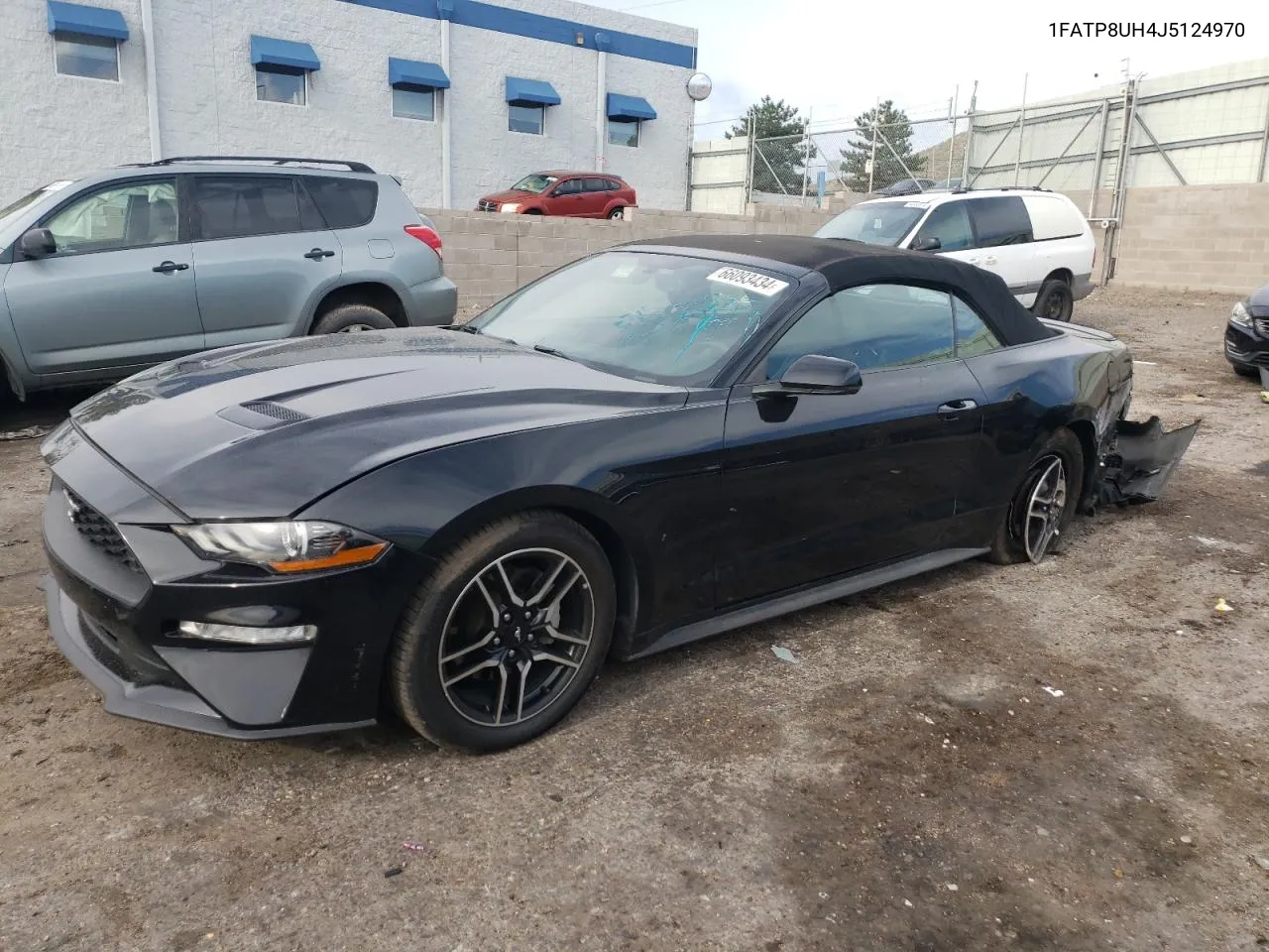 2018 Ford Mustang VIN: 1FATP8UH4J5124970 Lot: 66093434