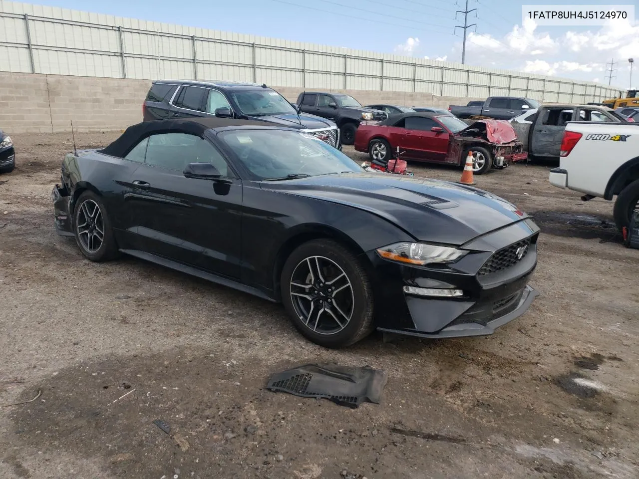 2018 Ford Mustang VIN: 1FATP8UH4J5124970 Lot: 66093434