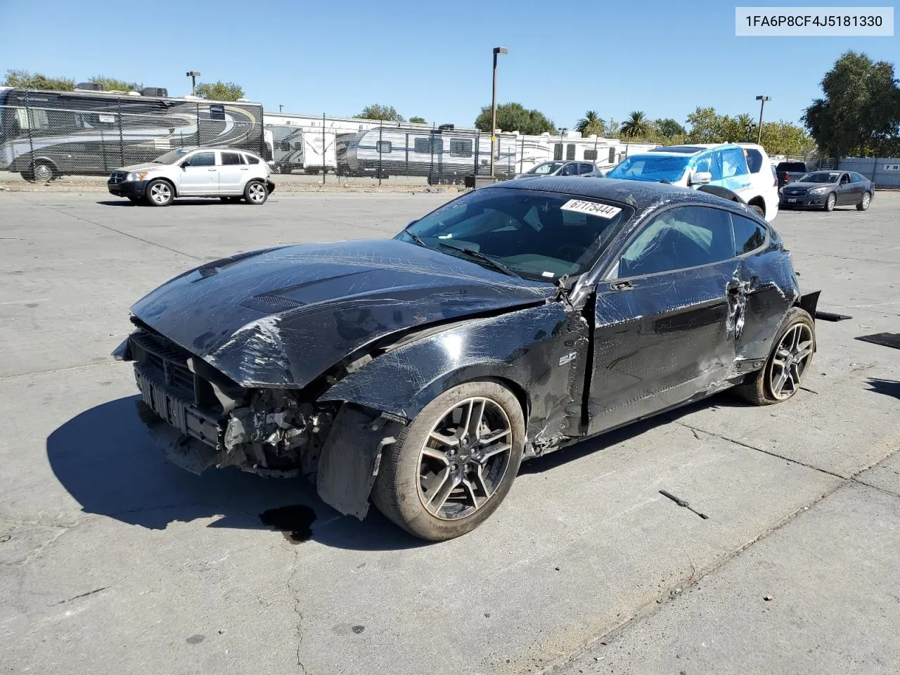 1FA6P8CF4J5181330 2018 Ford Mustang Gt