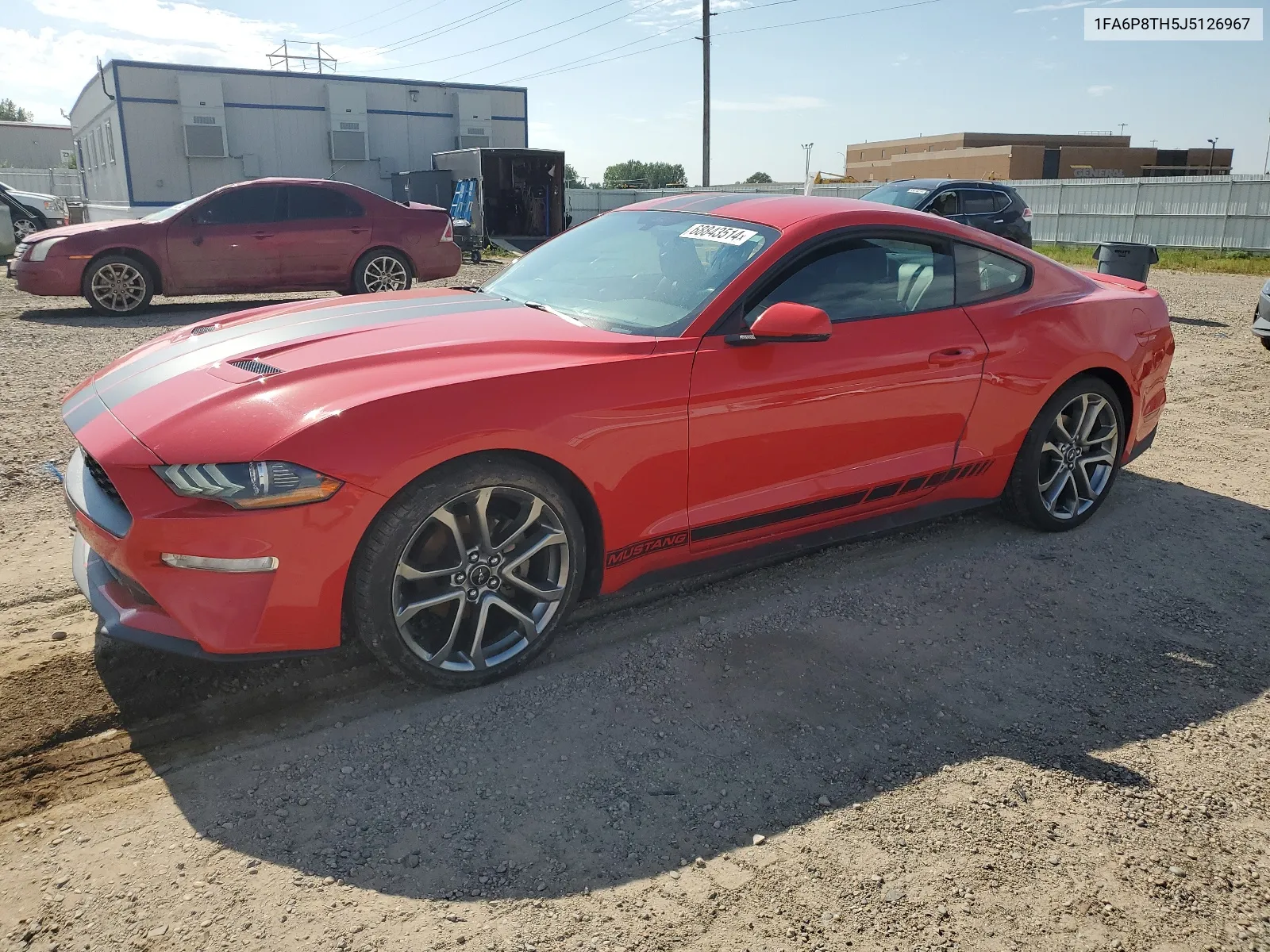 1FA6P8TH5J5126967 2018 Ford Mustang