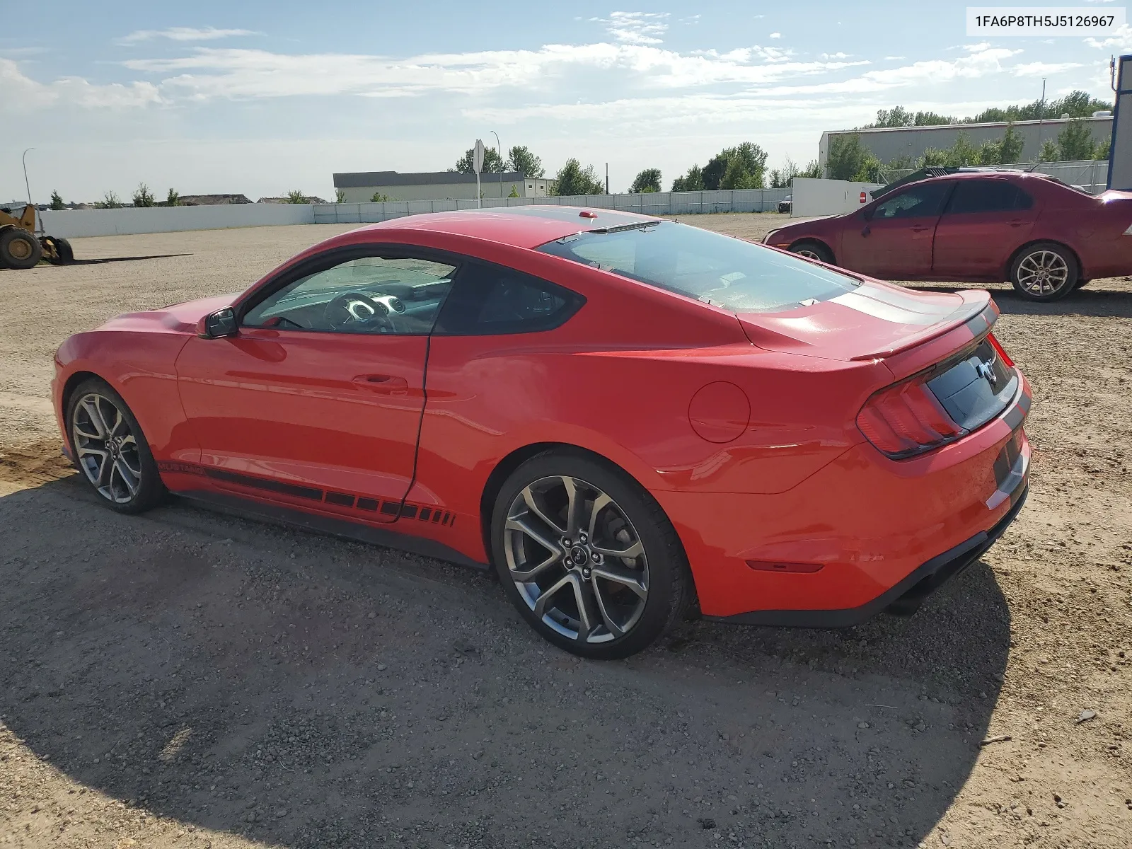 2018 Ford Mustang VIN: 1FA6P8TH5J5126967 Lot: 68843514