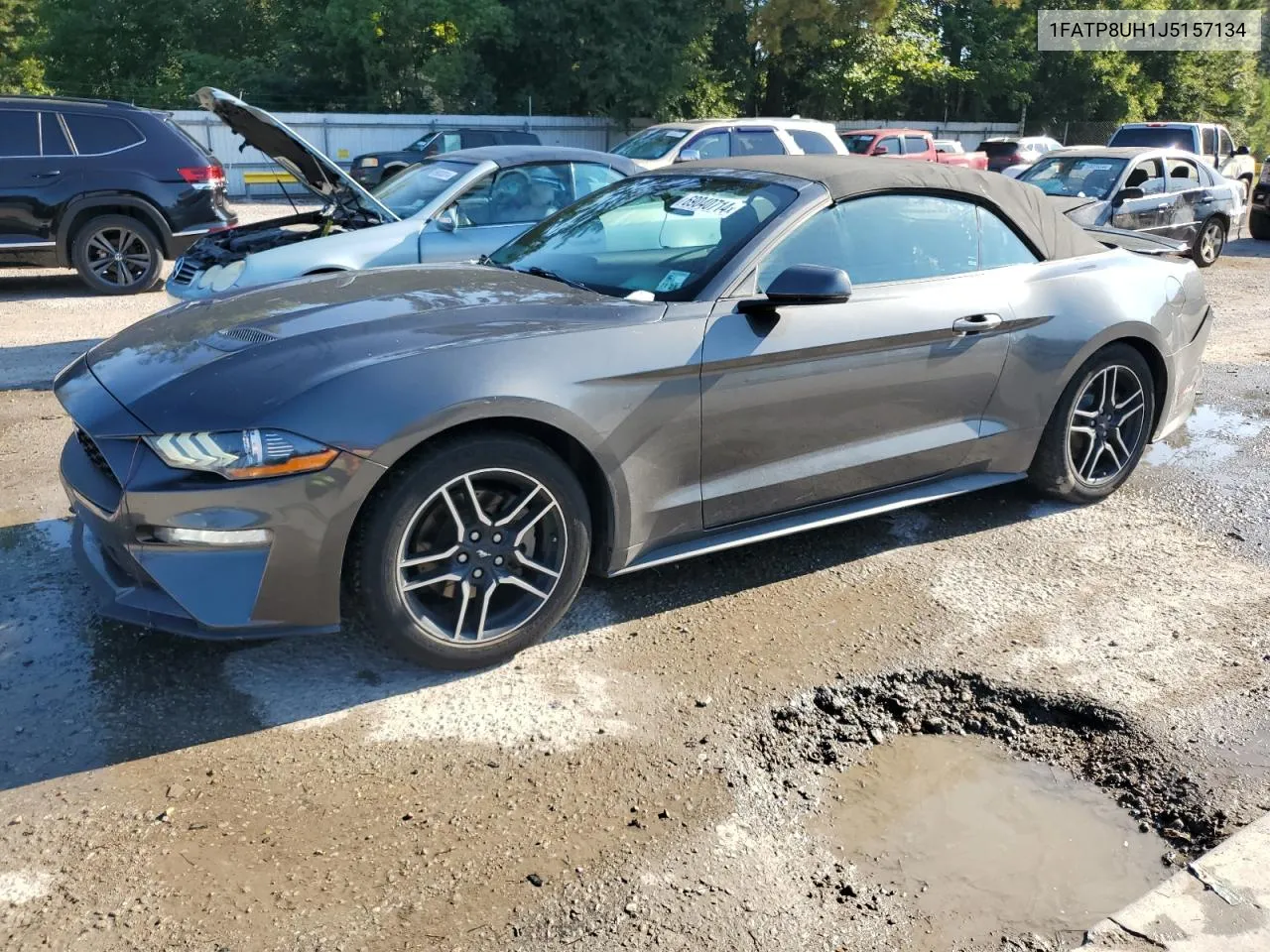 2018 Ford Mustang VIN: 1FATP8UH1J5157134 Lot: 69040714