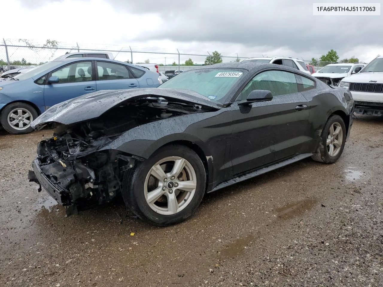 2018 Ford Mustang VIN: 1FA6P8TH4J5117063 Lot: 69379354