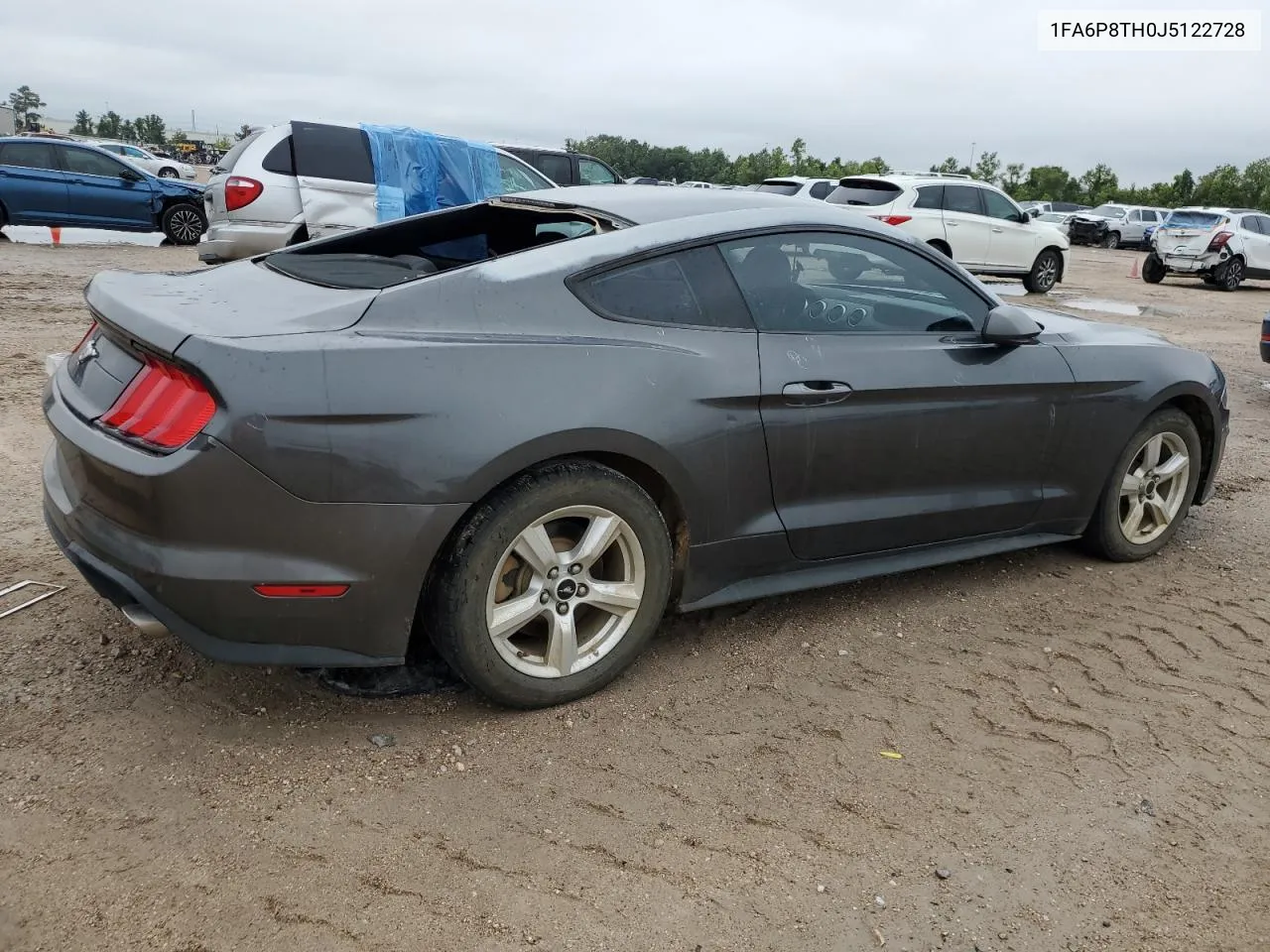 2018 Ford Mustang VIN: 1FA6P8TH0J5122728 Lot: 69481244