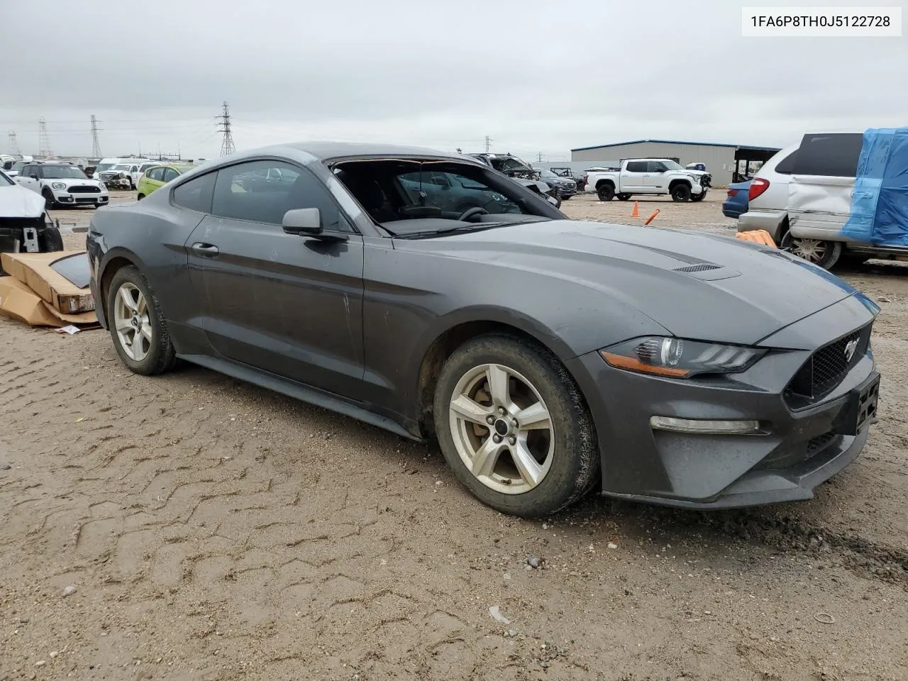 2018 Ford Mustang VIN: 1FA6P8TH0J5122728 Lot: 69481244