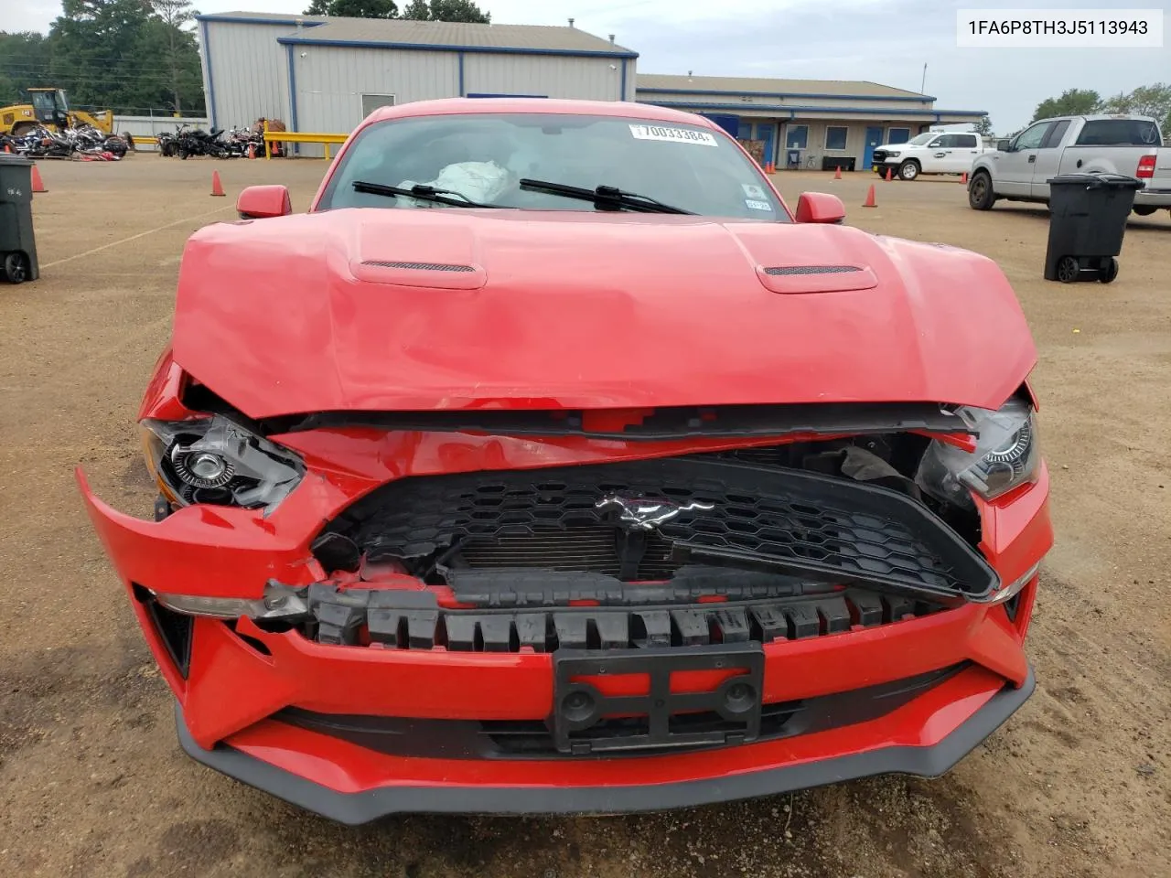 2018 Ford Mustang VIN: 1FA6P8TH3J5113943 Lot: 70033384