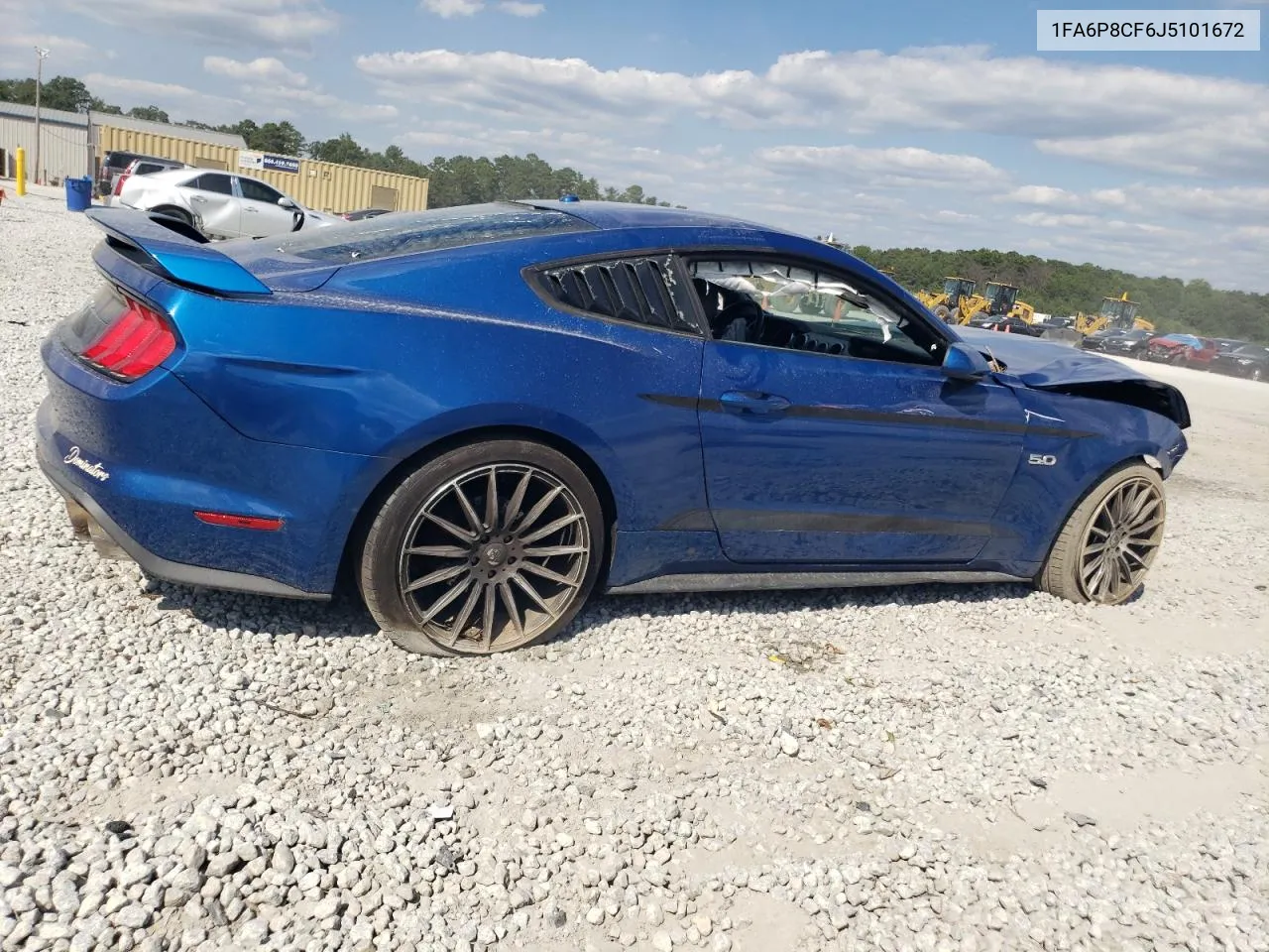 1FA6P8CF6J5101672 2018 Ford Mustang Gt