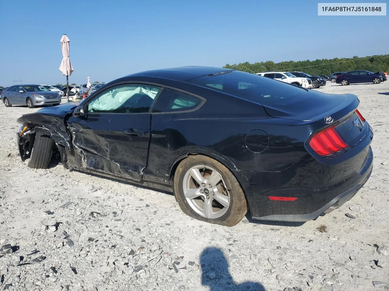 2018 Ford Mustang VIN: 1FA6P8TH7J5161848 Lot: 70692684