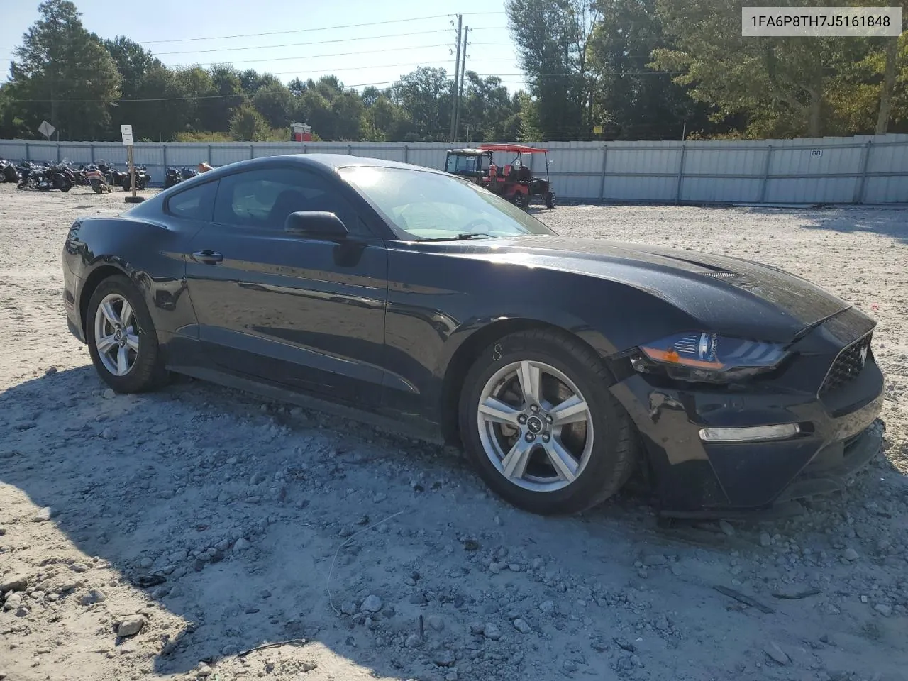 2018 Ford Mustang VIN: 1FA6P8TH7J5161848 Lot: 70692684