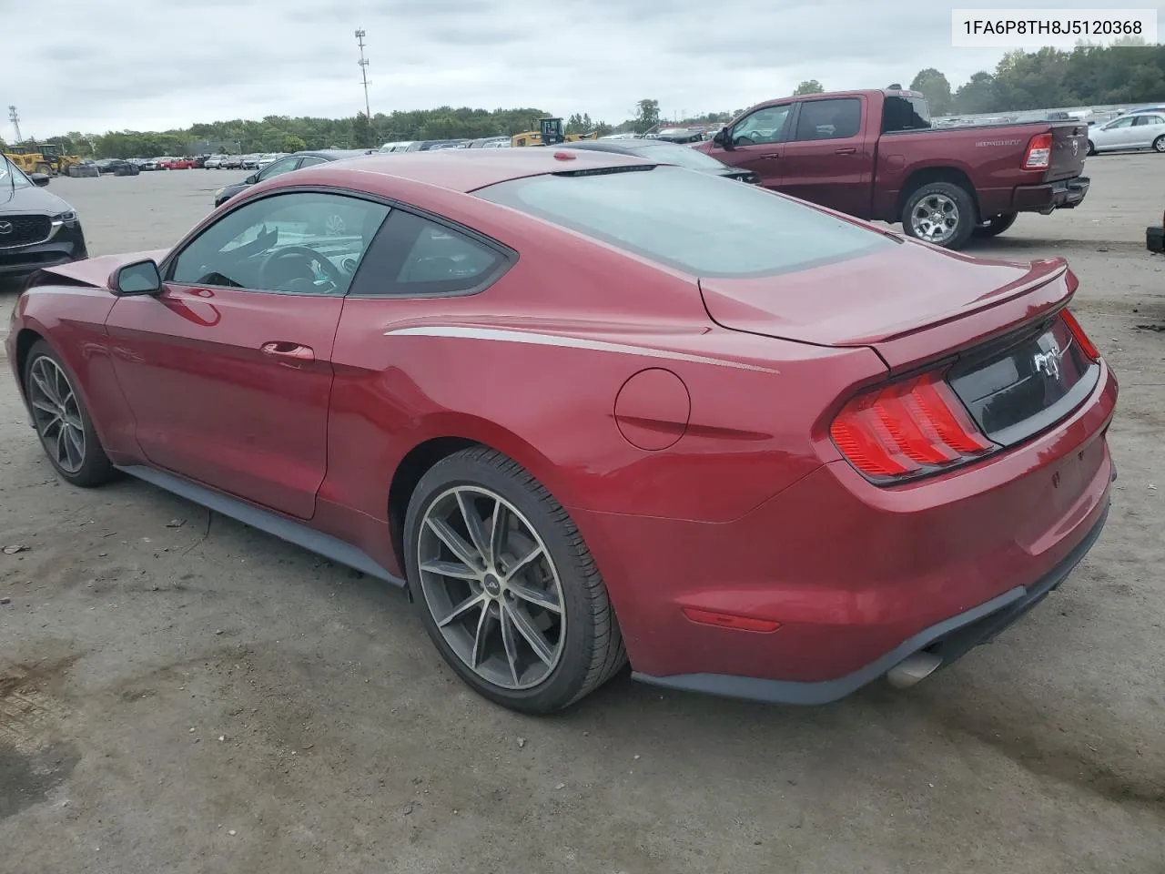 2018 Ford Mustang VIN: 1FA6P8TH8J5120368 Lot: 70753634