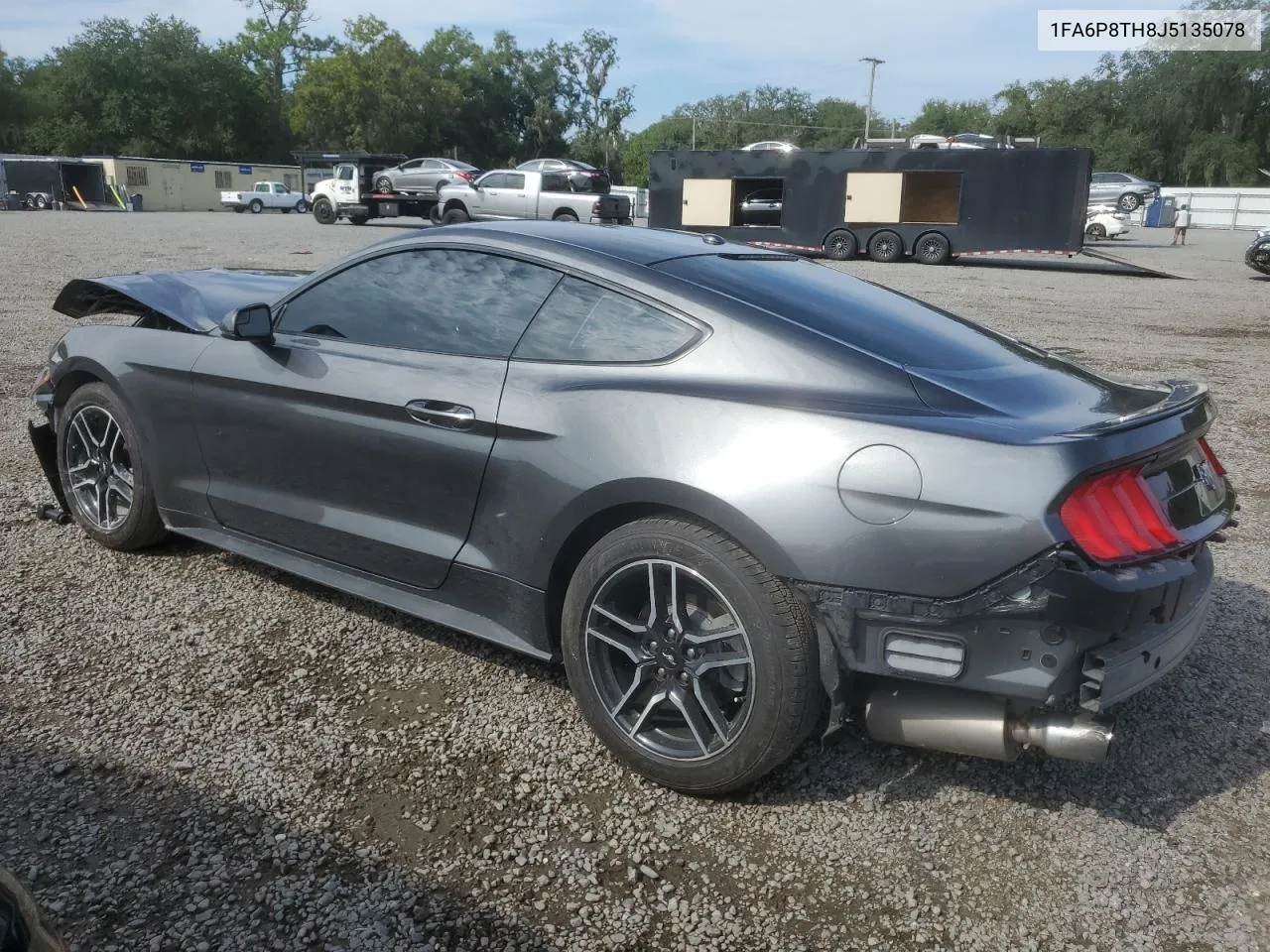 2018 Ford Mustang VIN: 1FA6P8TH8J5135078 Lot: 71266114