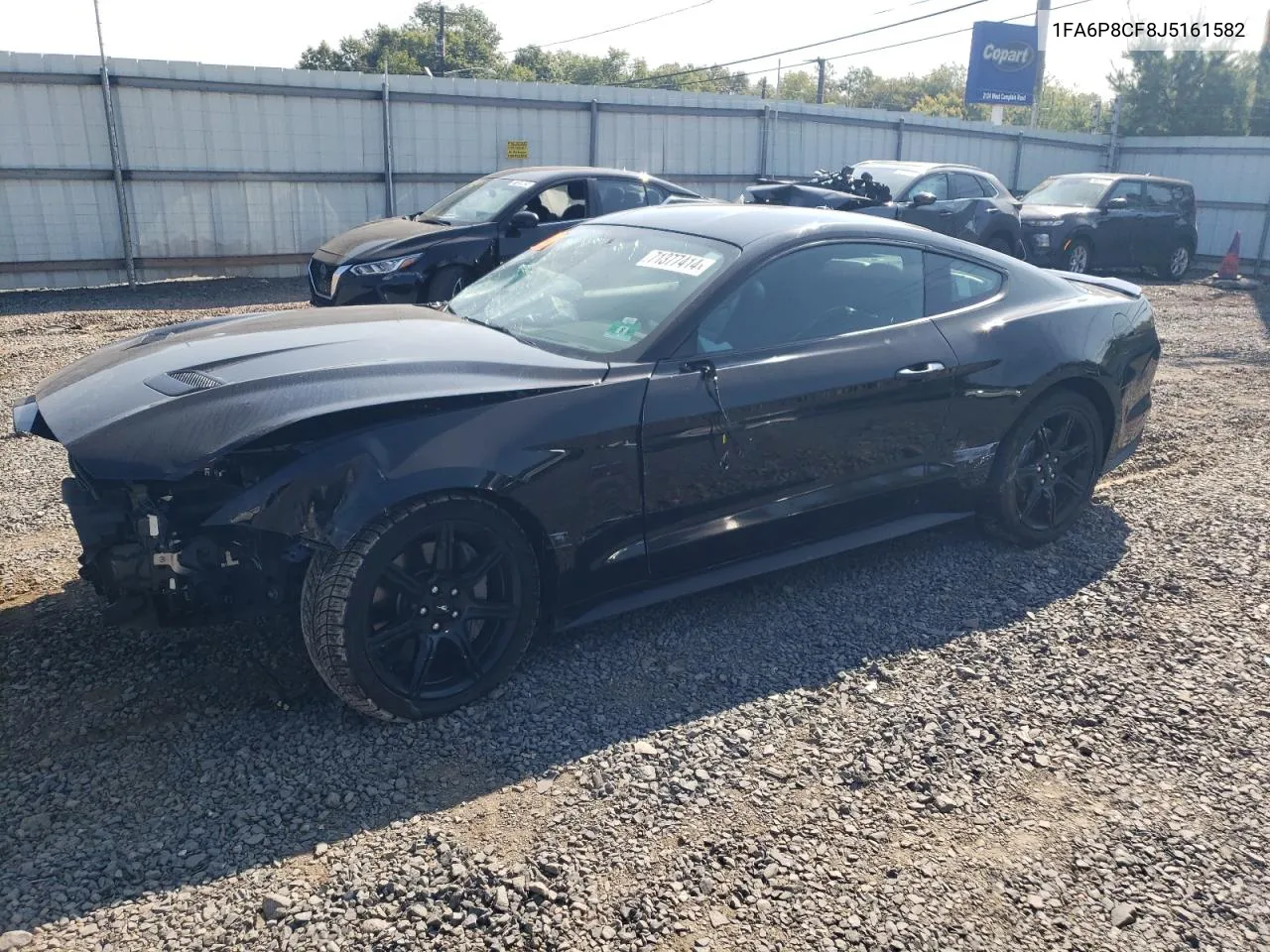 2018 Ford Mustang Gt VIN: 1FA6P8CF8J5161582 Lot: 71377414