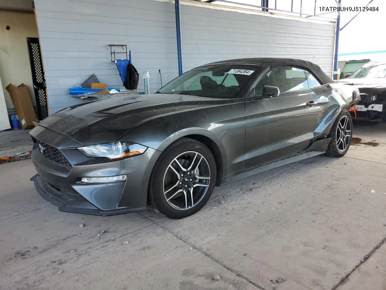 2018 Ford Mustang VIN: 1FATP8UH9J5129484 Lot: 71384364