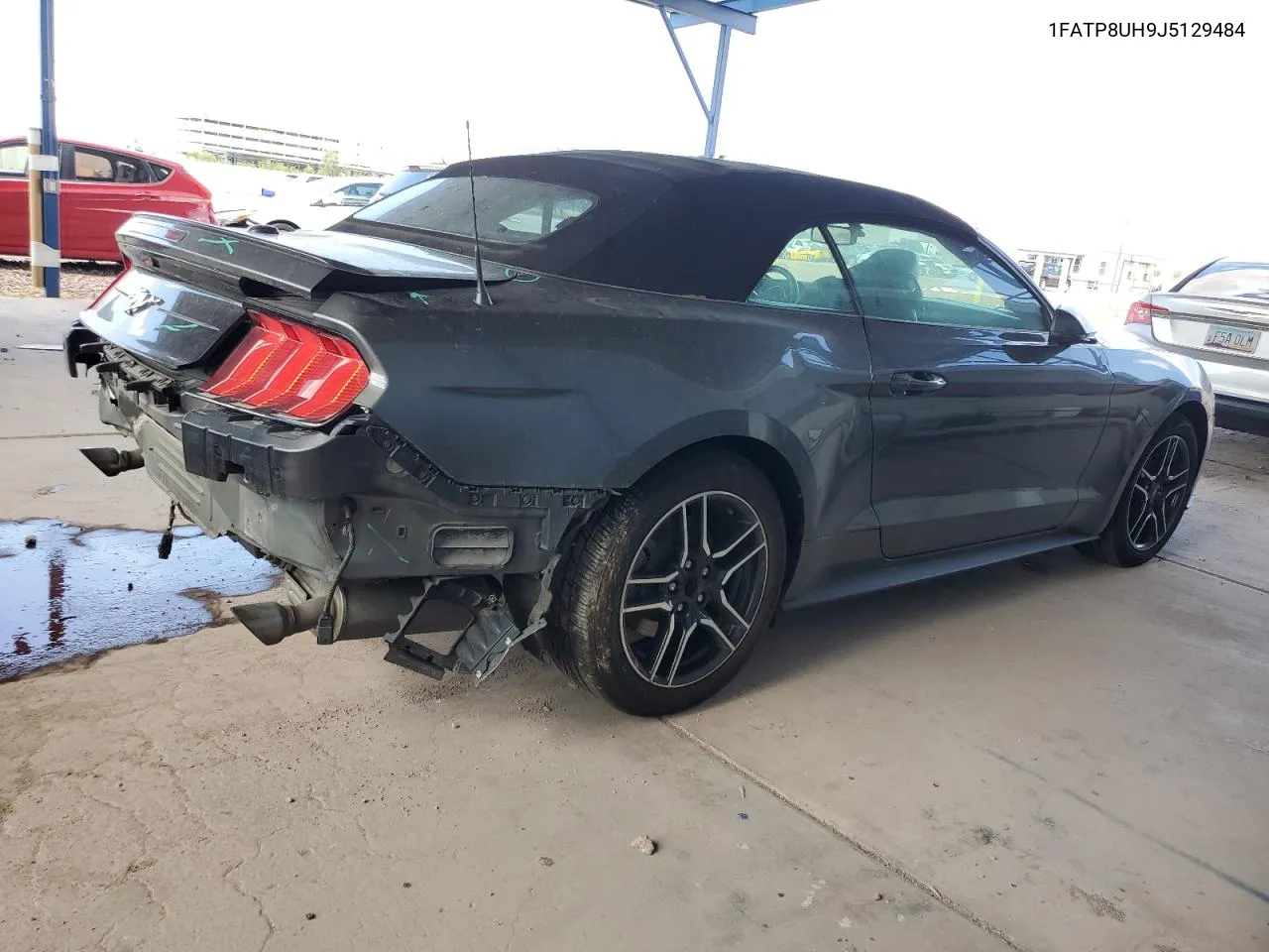 2018 Ford Mustang VIN: 1FATP8UH9J5129484 Lot: 71384364