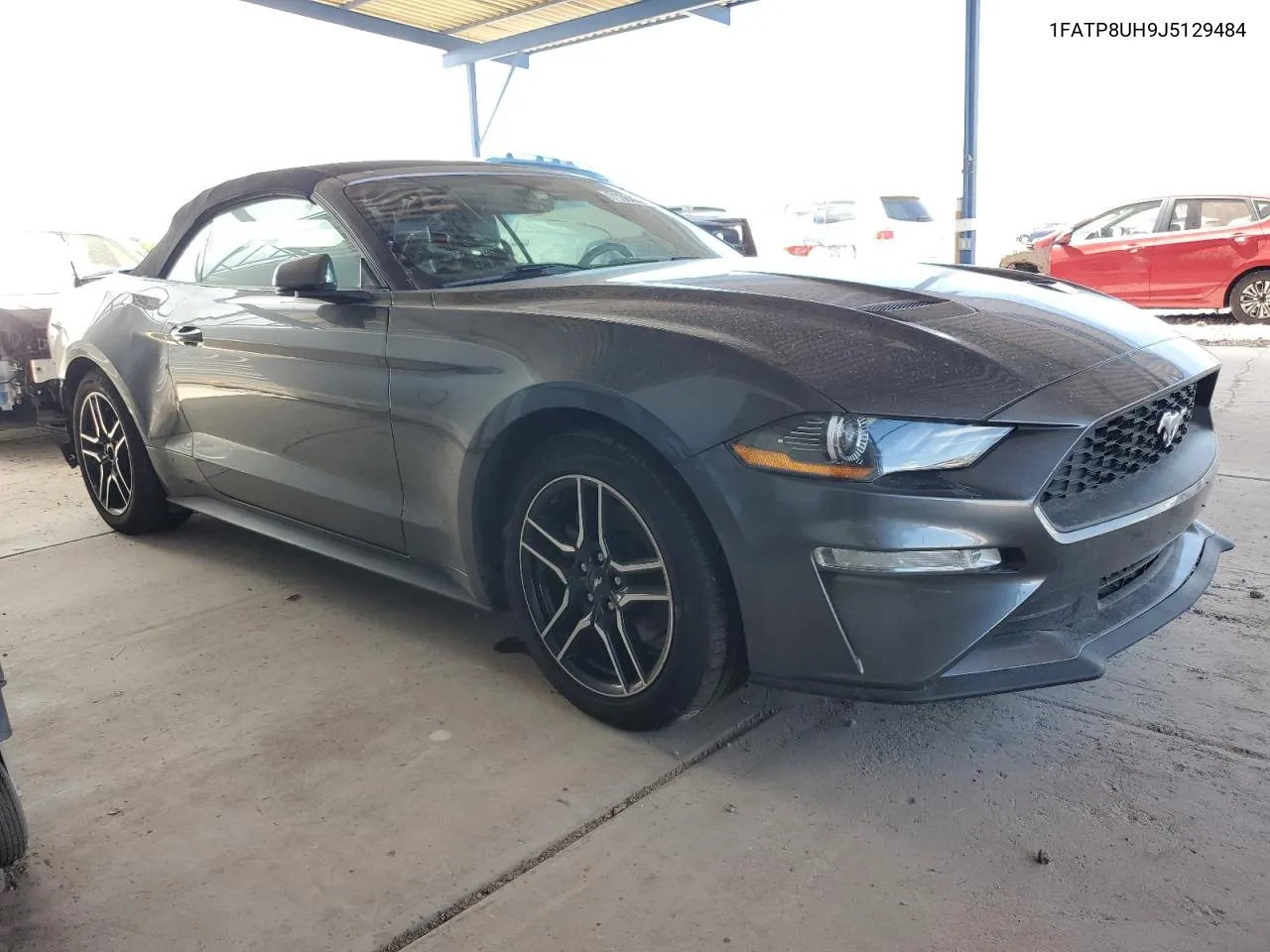 2018 Ford Mustang VIN: 1FATP8UH9J5129484 Lot: 71384364