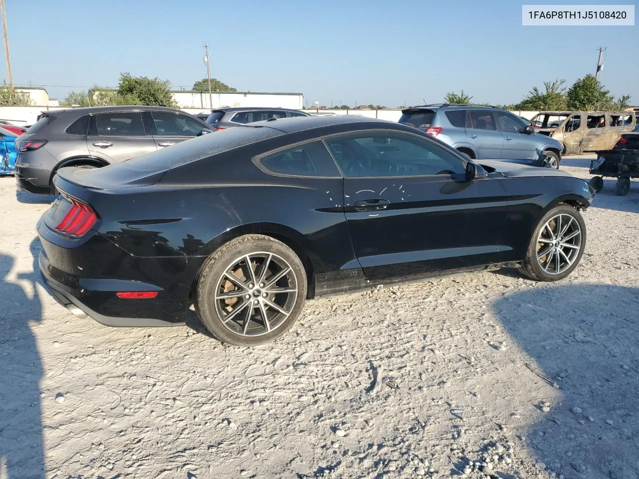 2018 Ford Mustang VIN: 1FA6P8TH1J5108420 Lot: 71583164