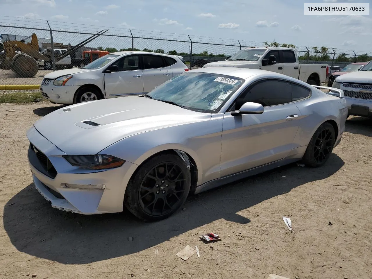 2018 Ford Mustang VIN: 1FA6P8TH9J5170633 Lot: 71654744