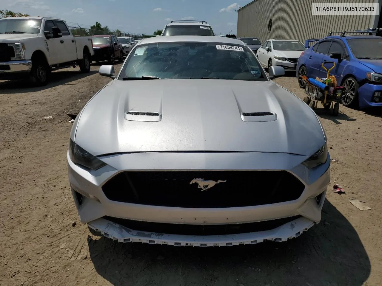 2018 Ford Mustang VIN: 1FA6P8TH9J5170633 Lot: 71654744