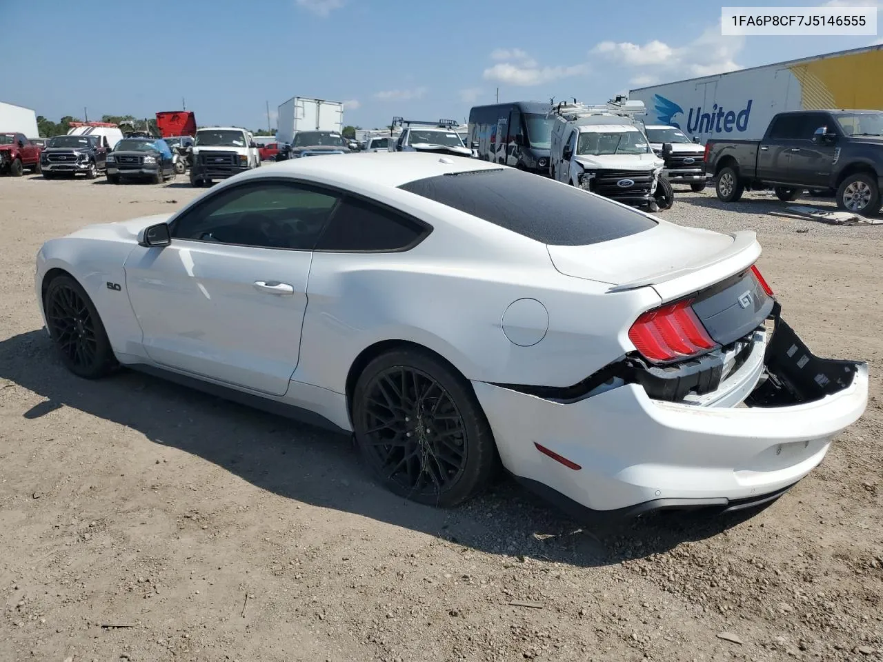 1FA6P8CF7J5146555 2018 Ford Mustang Gt