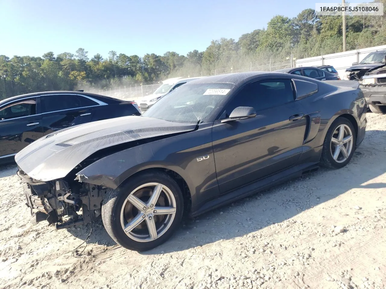 2018 Ford Mustang Gt VIN: 1FA6P8CF5J5108046 Lot: 72356514