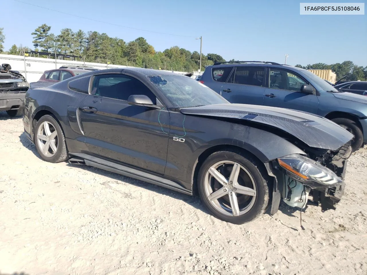 2018 Ford Mustang Gt VIN: 1FA6P8CF5J5108046 Lot: 72356514