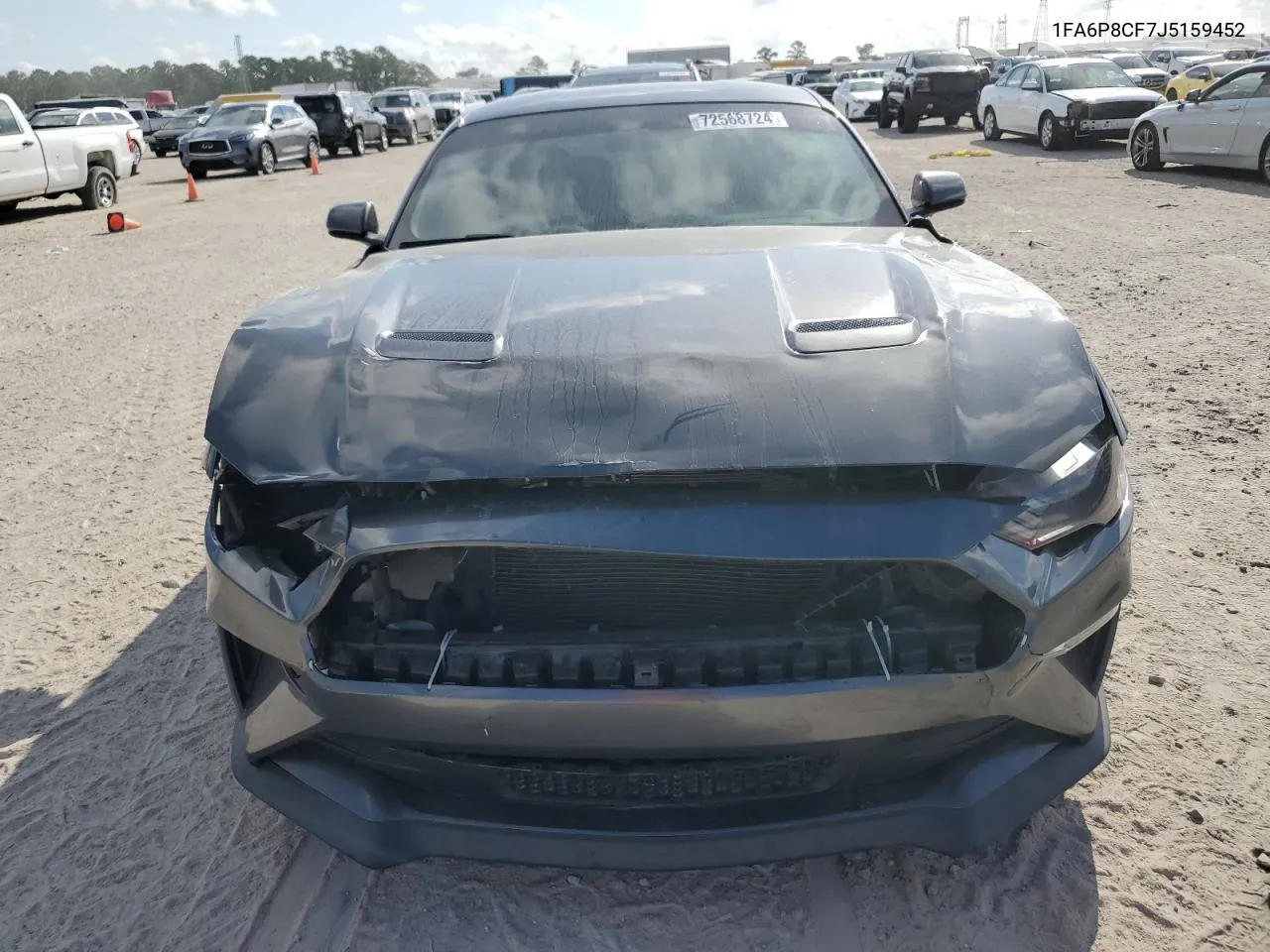 1FA6P8CF7J5159452 2018 Ford Mustang Gt