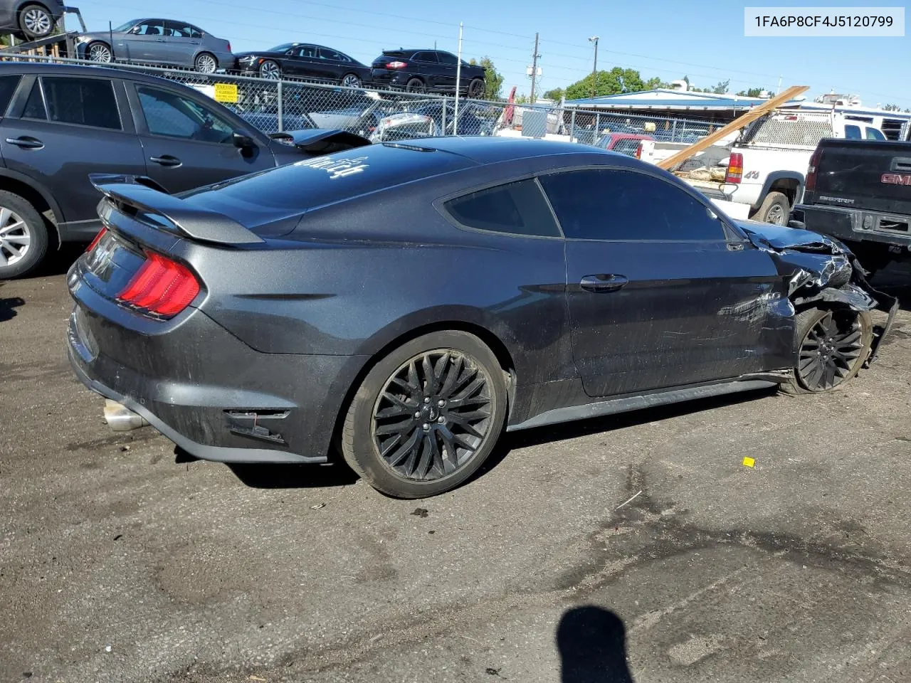 2018 Ford Mustang Gt VIN: 1FA6P8CF4J5120799 Lot: 72572134