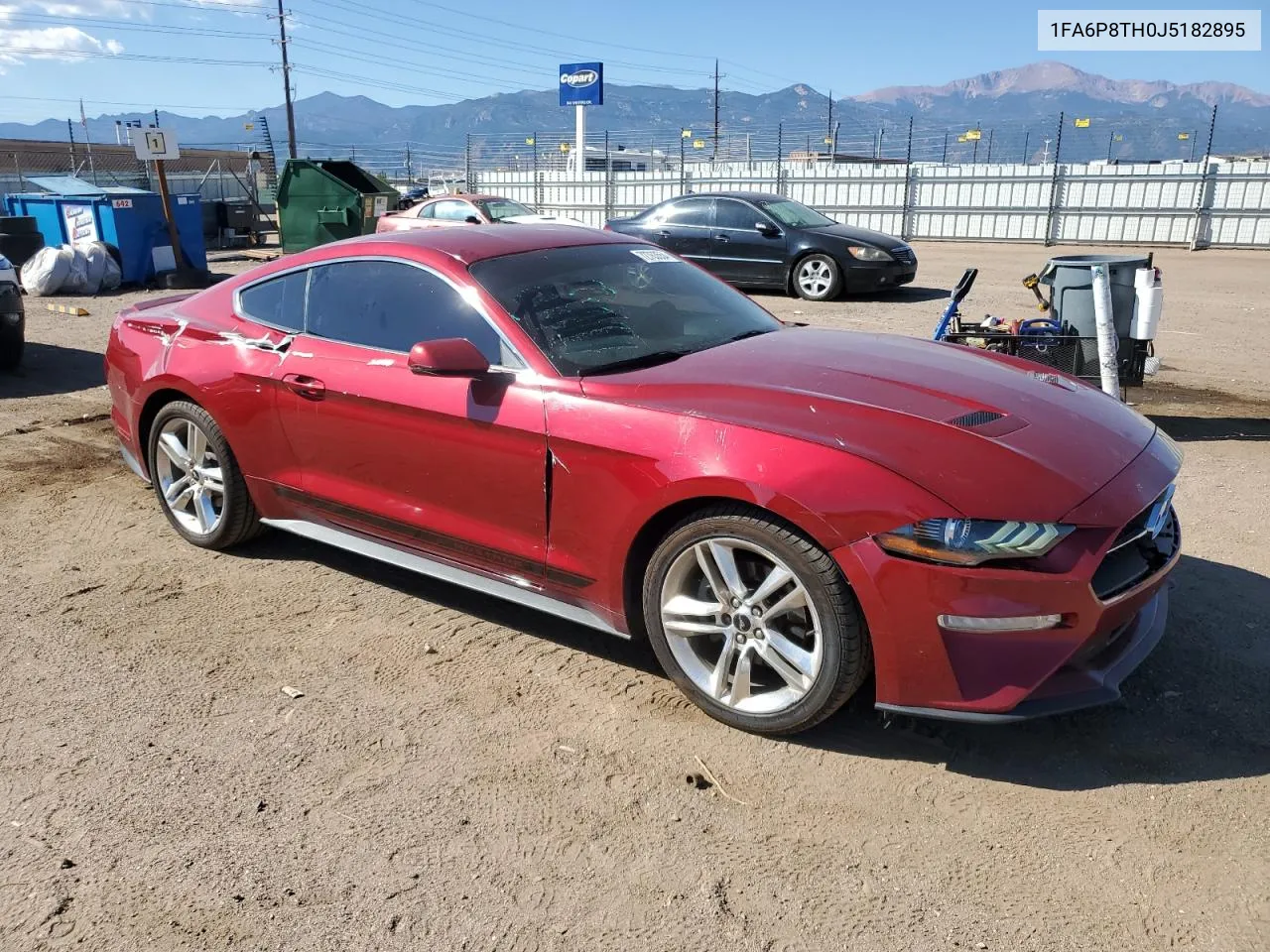 2018 Ford Mustang VIN: 1FA6P8TH0J5182895 Lot: 72763554