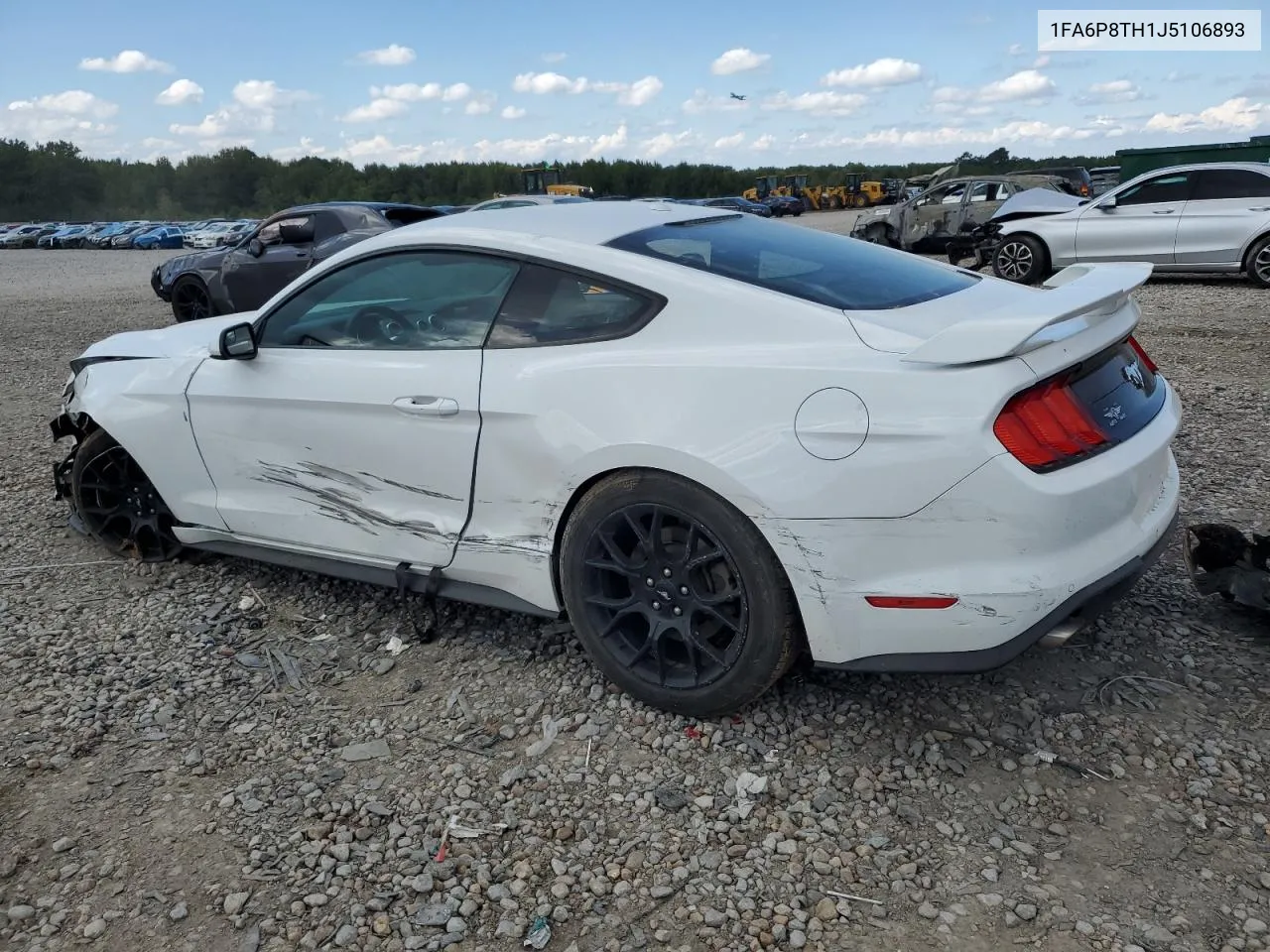 2018 Ford Mustang VIN: 1FA6P8TH1J5106893 Lot: 73021934