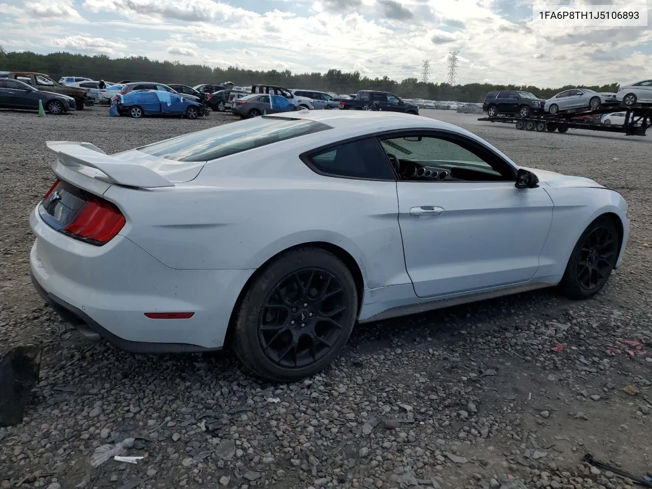 2018 Ford Mustang VIN: 1FA6P8TH1J5106893 Lot: 73021934