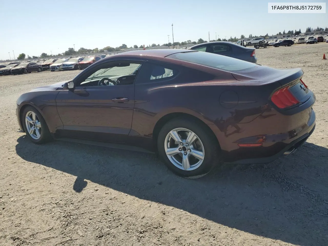 2018 Ford Mustang VIN: 1FA6P8TH8J5172759 Lot: 73187344