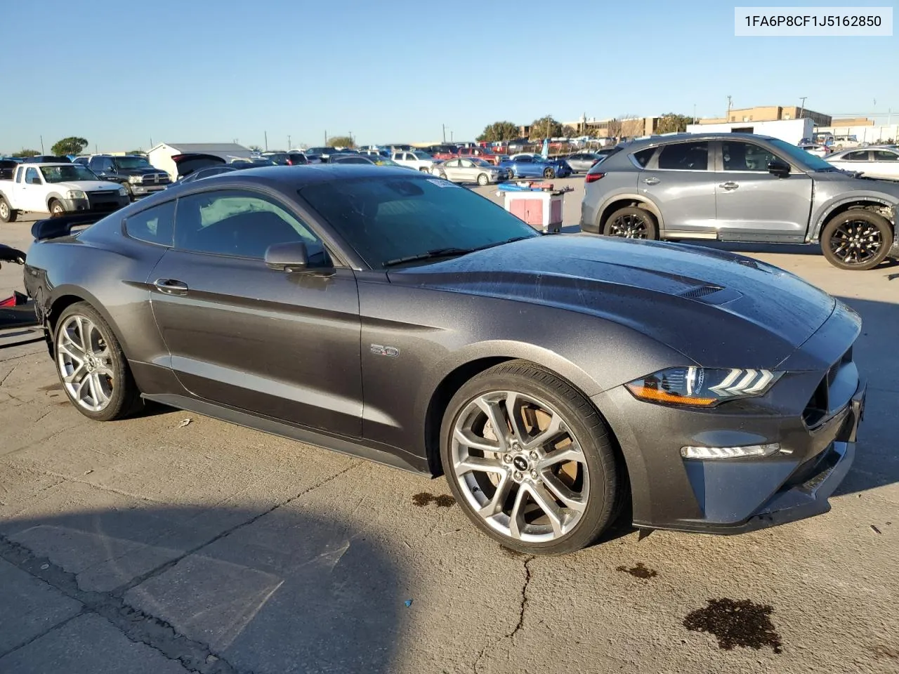 2018 Ford Mustang Gt VIN: 1FA6P8CF1J5162850 Lot: 73316514