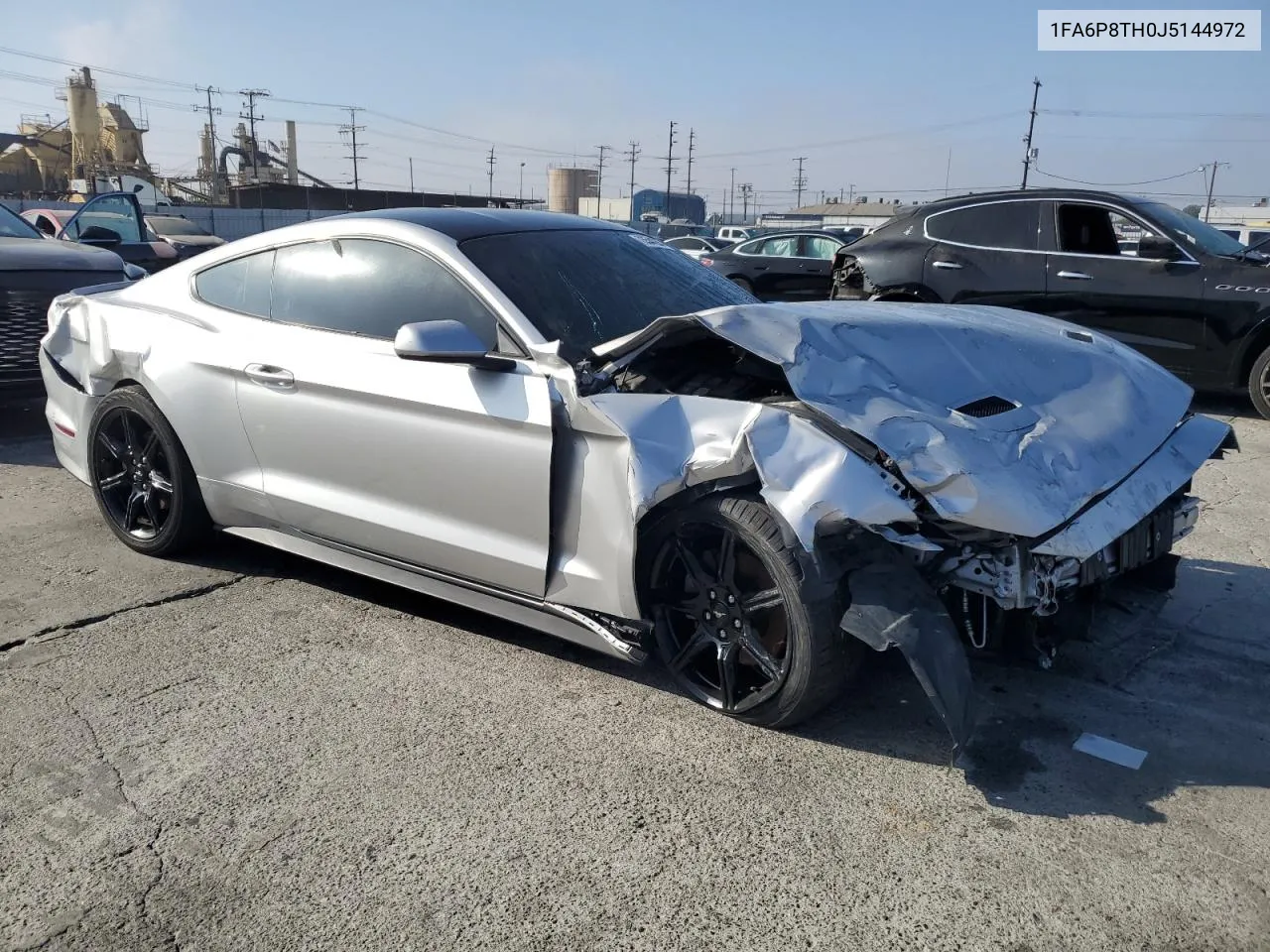 2018 Ford Mustang VIN: 1FA6P8TH0J5144972 Lot: 73544284