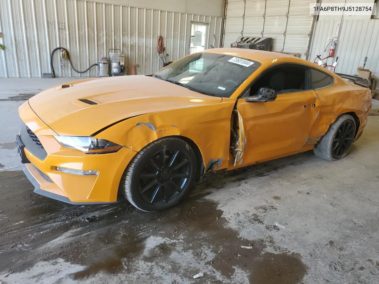 2018 Ford Mustang VIN: 1FA6P8TH9J5128754 Lot: 73601844