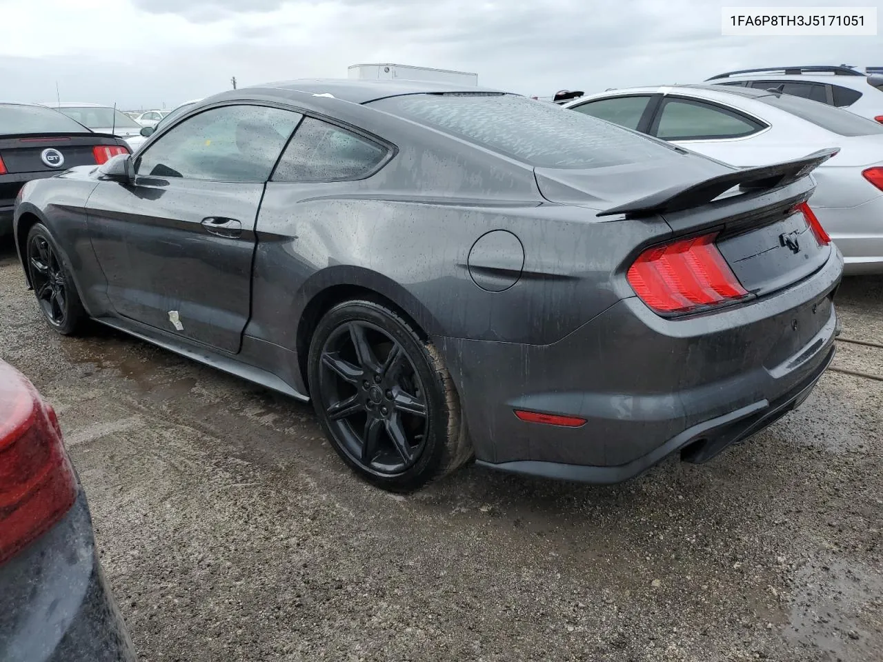 2018 Ford Mustang VIN: 1FA6P8TH3J5171051 Lot: 73632954