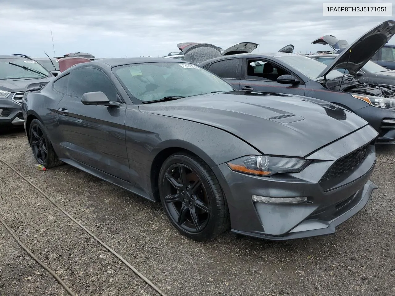 2018 Ford Mustang VIN: 1FA6P8TH3J5171051 Lot: 73632954