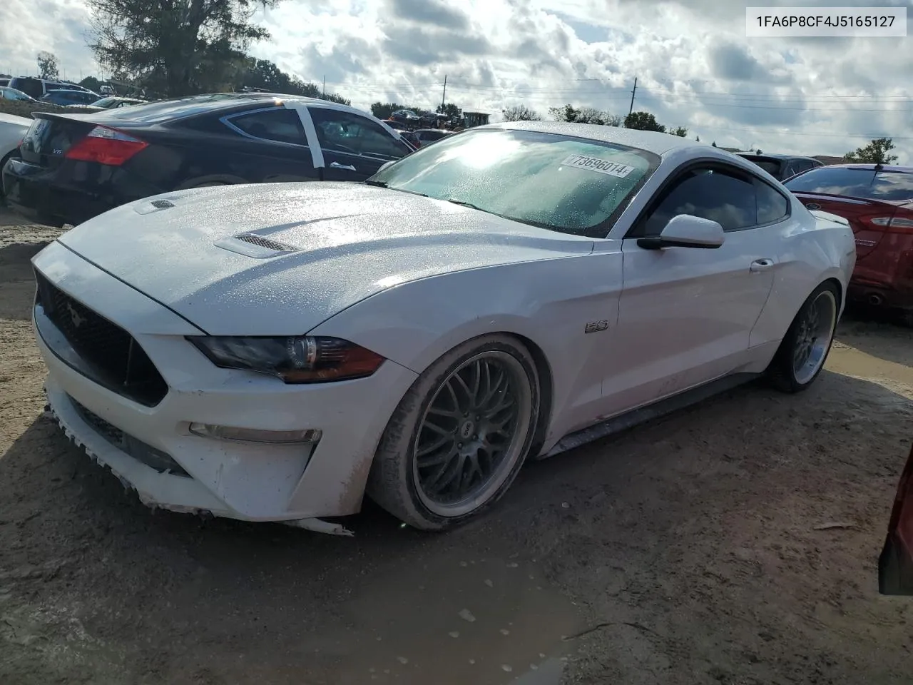 2018 Ford Mustang Gt VIN: 1FA6P8CF4J5165127 Lot: 73696014