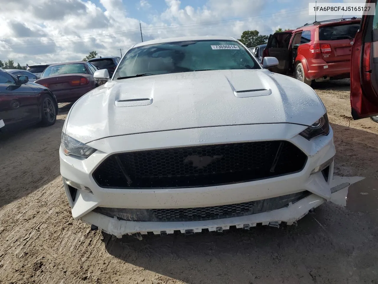 2018 Ford Mustang Gt VIN: 1FA6P8CF4J5165127 Lot: 73696014