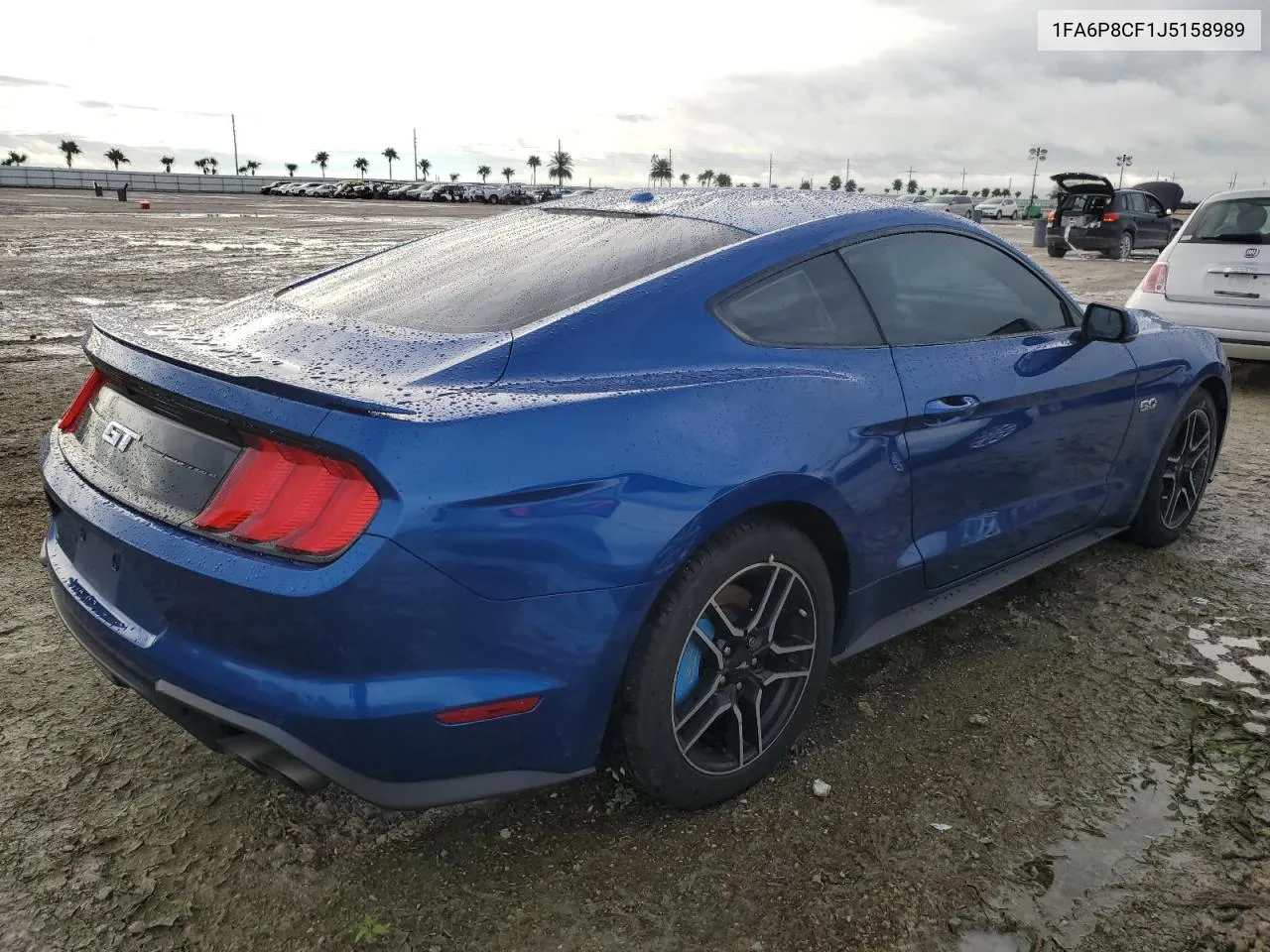 2018 Ford Mustang Gt VIN: 1FA6P8CF1J5158989 Lot: 73716944